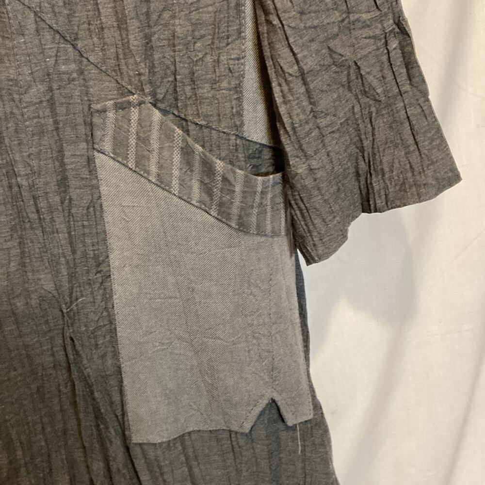 Jean Marc Philippe Gray Patchwork Artistic Maxi L… - image 5